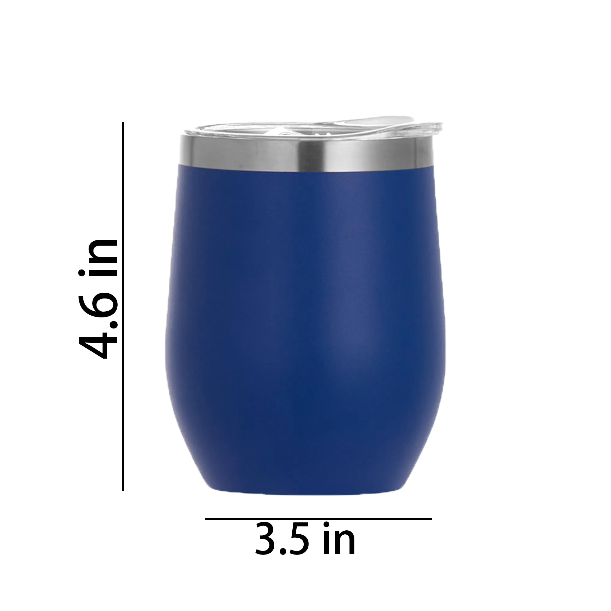 MOQ20 12oz Egg-Shaped Stainless Steel Cup 2