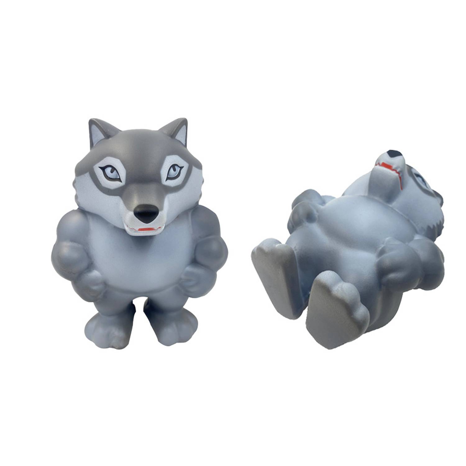 PU Wolf Mascot Stress Reliever Toy 5