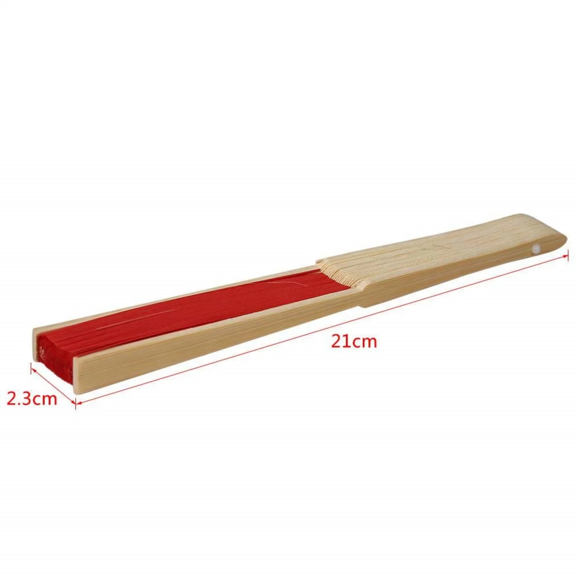 Custom Logo Colorful Traditional Folding Bamboo Hand Fan 5