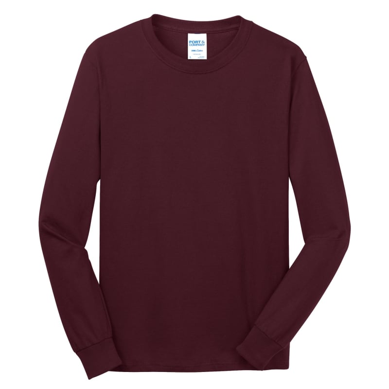 Port & Company - Long Sleeve Core Cotton Tee. 60