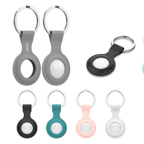 Silicone Case With Keychain Protector Cover For Airtag 3