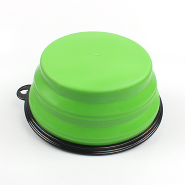 Collapsible Pet Bowl with Carabiner 5
