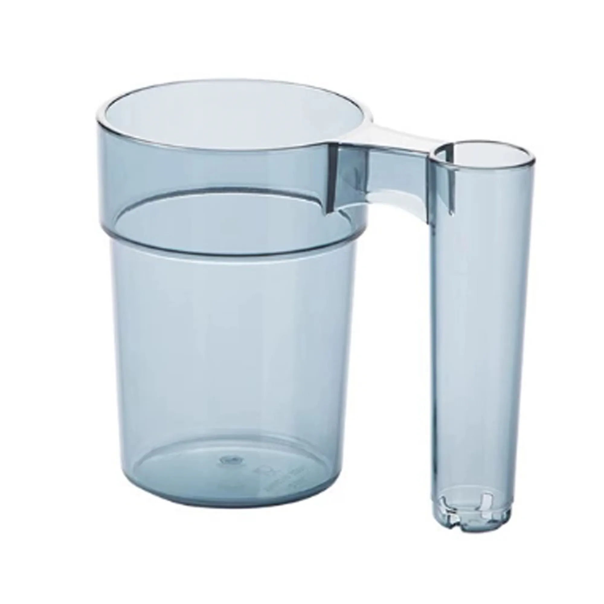 Clear Plastic Toothbrush Cup 4