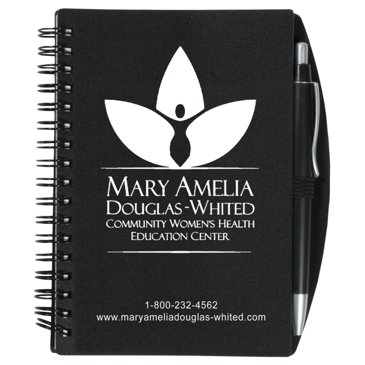 "Carmel" Jotter Notepad Notebook with Pen 6