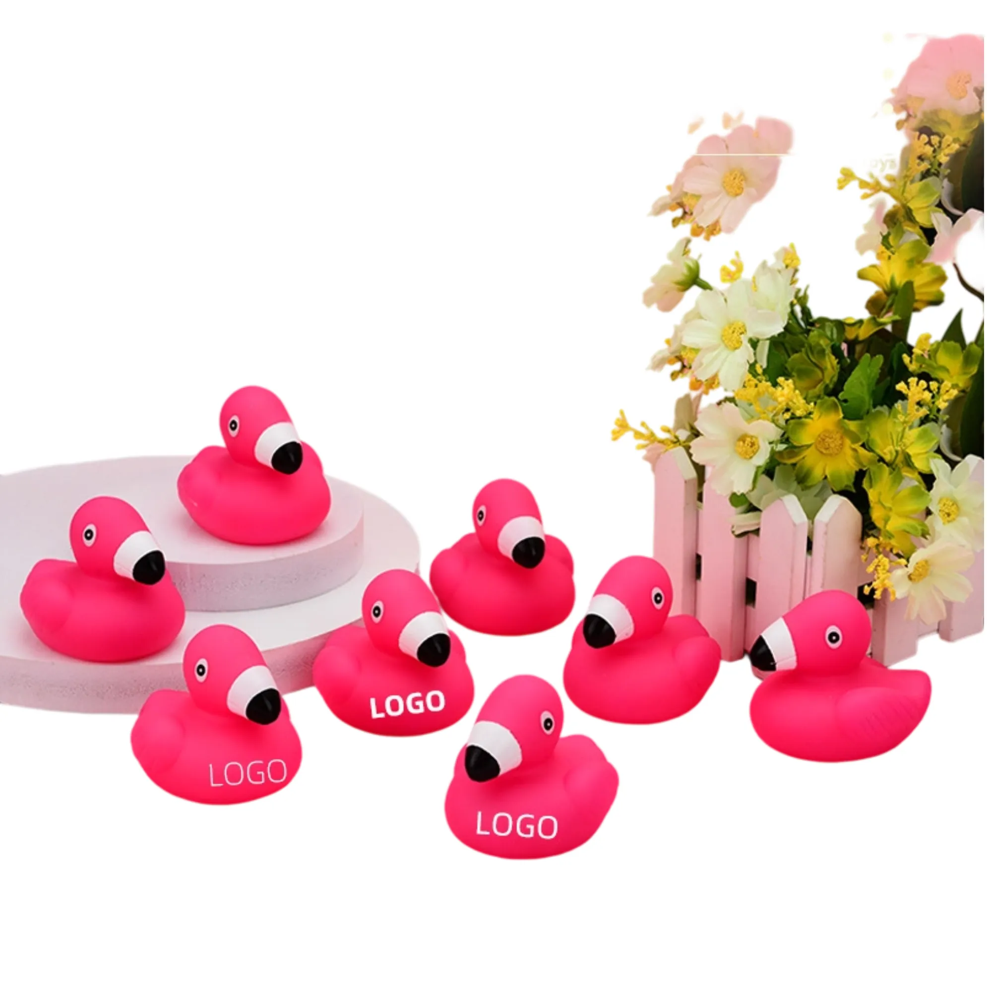Children's Bath Toy Soft Rubber Play Set 4