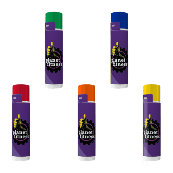 SPF 15 Lip Balm in White Tube with Colored Cap 22