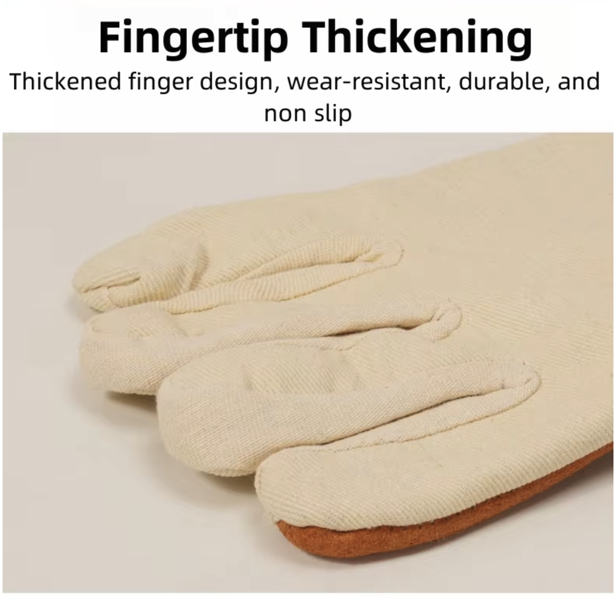 Men's Leather Work Gloves 2