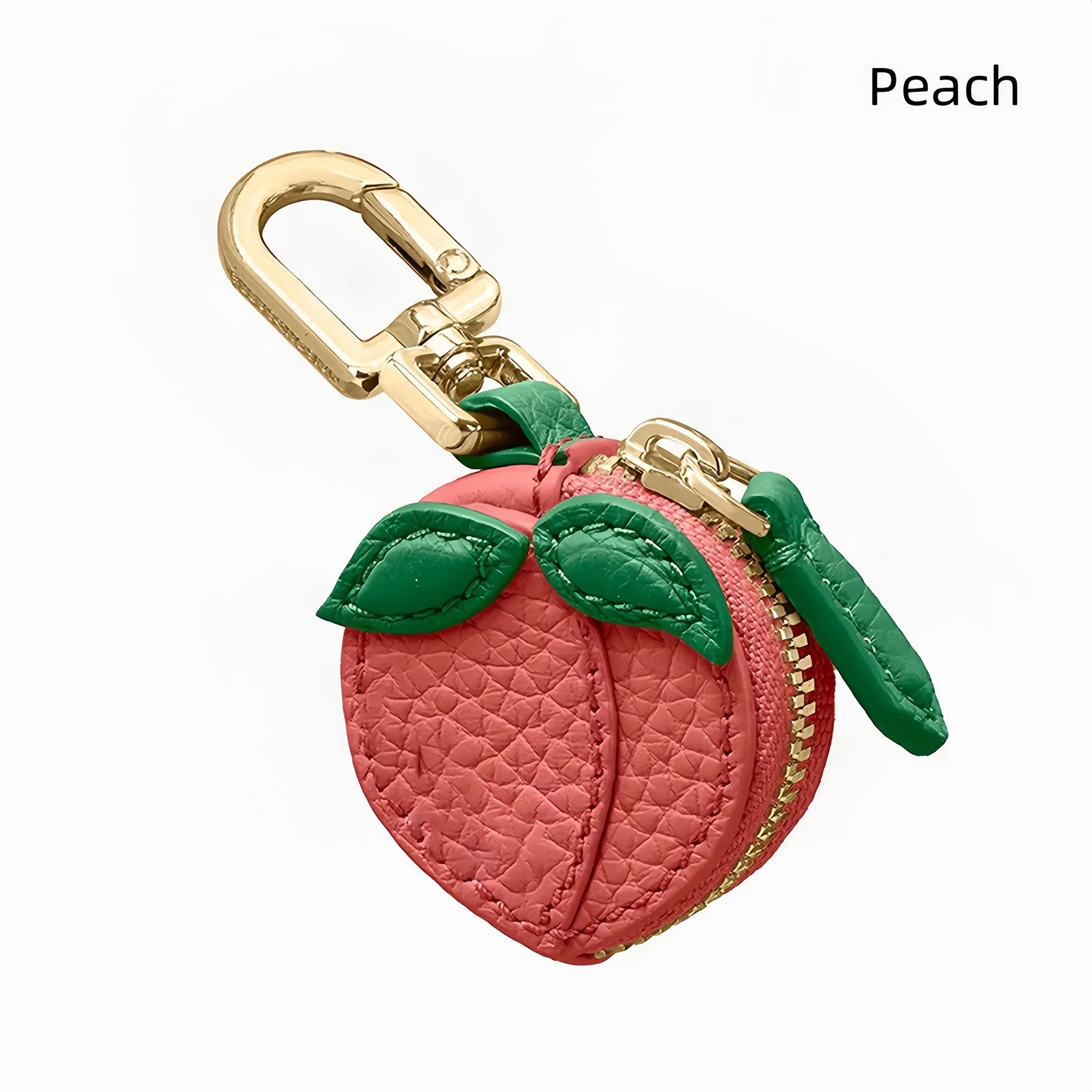 Fruit Shaped Coin Pouch, Mini Wallet Keychain Jewelry Holder 4