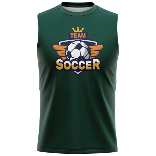 Adult and Kids' Custom 5.3 oz Cotton Sleeveless T-Shirt - DTF, Screen Print, Heat Press 2