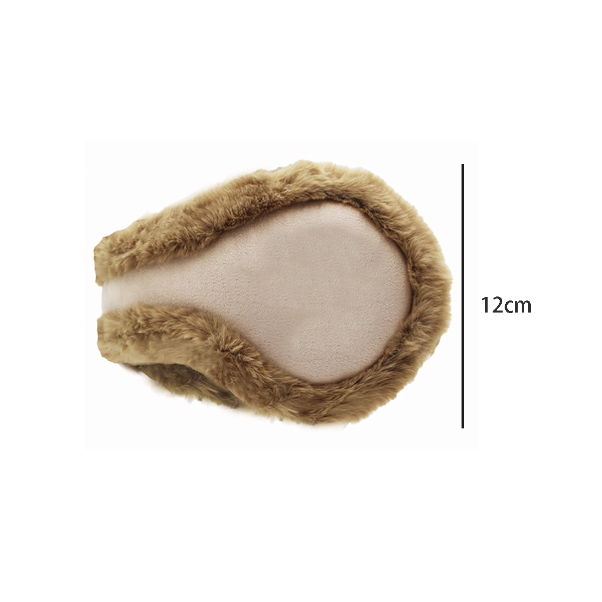 Customizable Winter Earmuffs with Plush Faux Fur Warmth 3