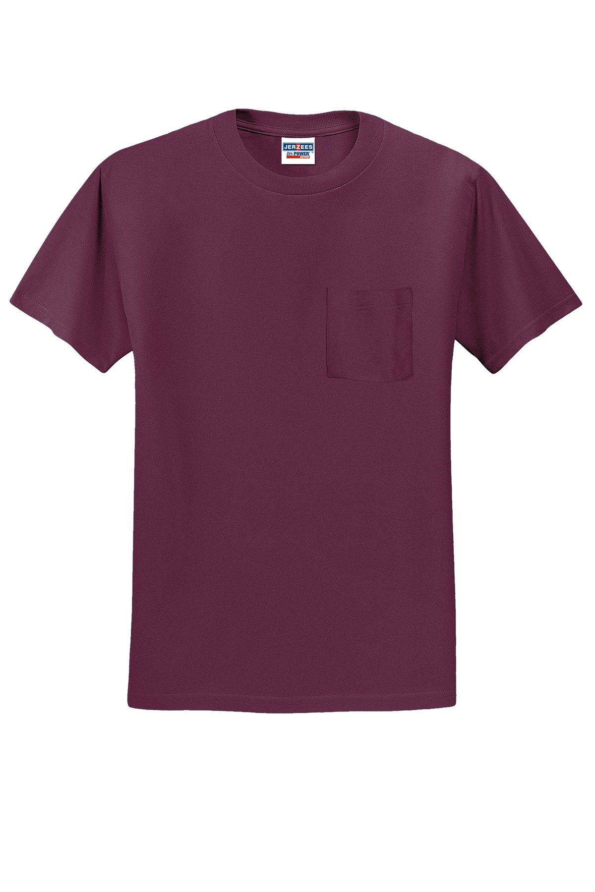 Jerzees - Dri-Power 50/50 Cotton/Poly Pocket T-Shirt. 29MP 62