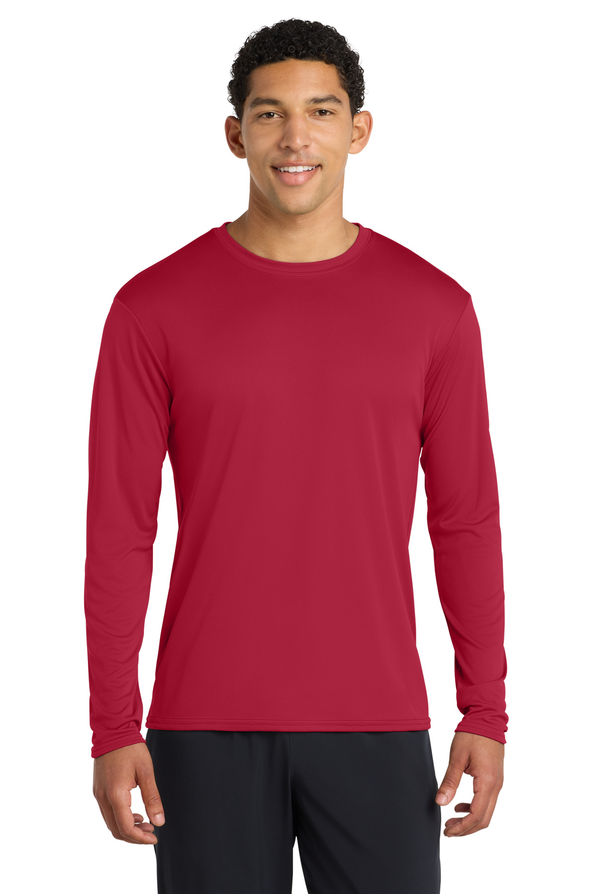 Port & Co Long Sleeve Performance Tee. PC380LS 92
