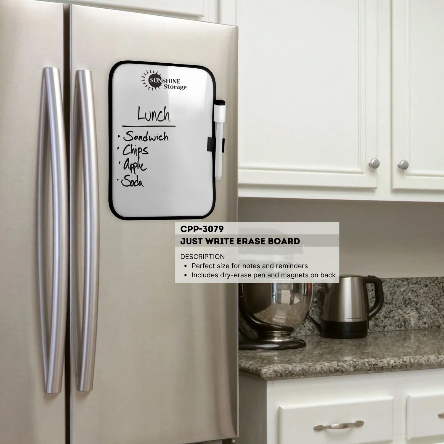 JUST WRITE ERASE BOARD 6