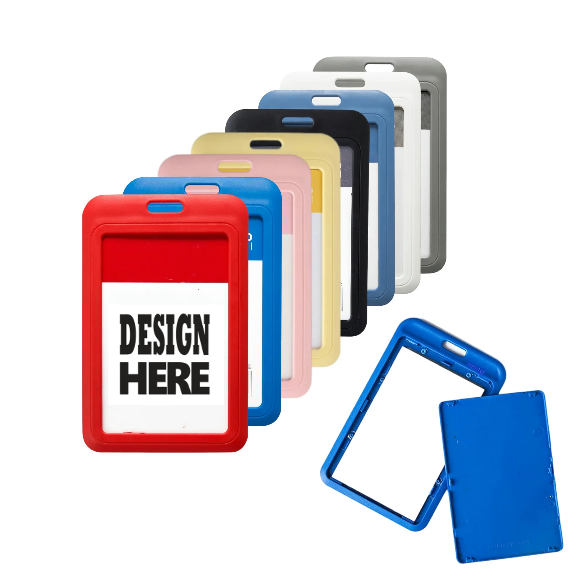 ID Card Badge Holder without Lanyard 4