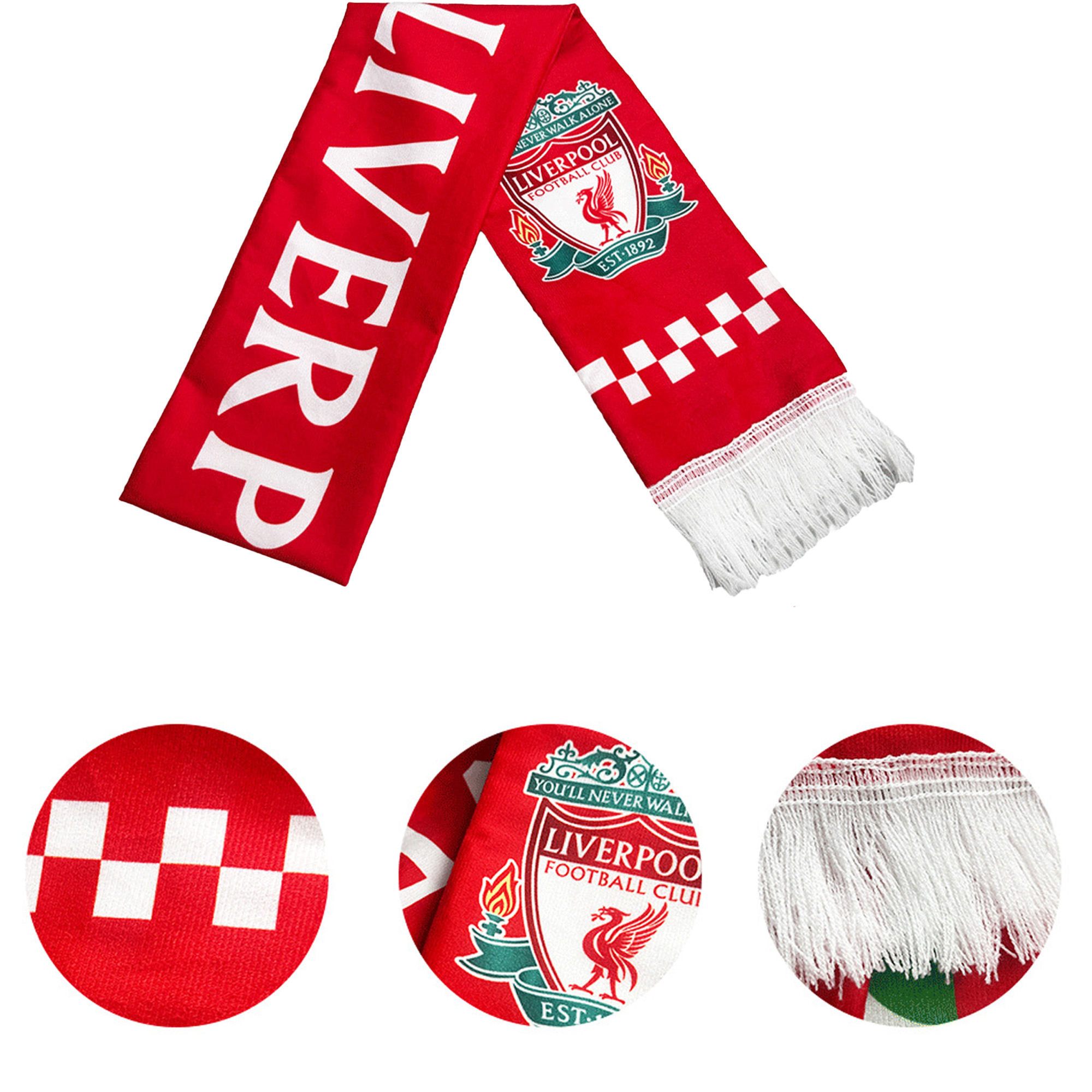 MOQ 20 Microfiber Cloth Fan Scarf 4