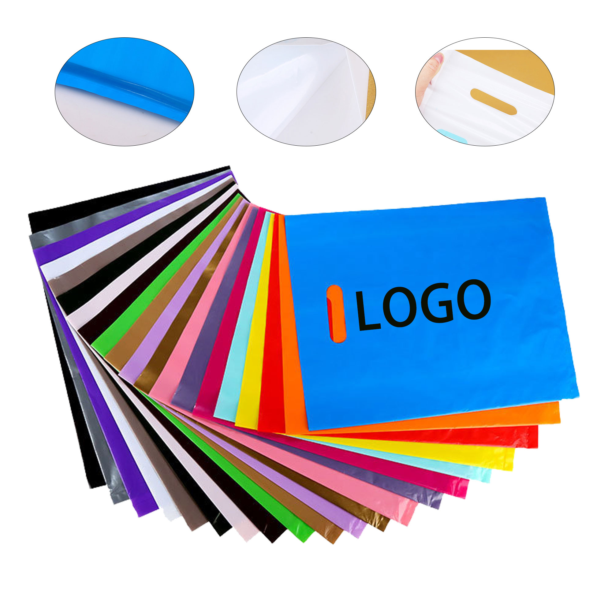 PE Plastic Handle Shopping Bag 1