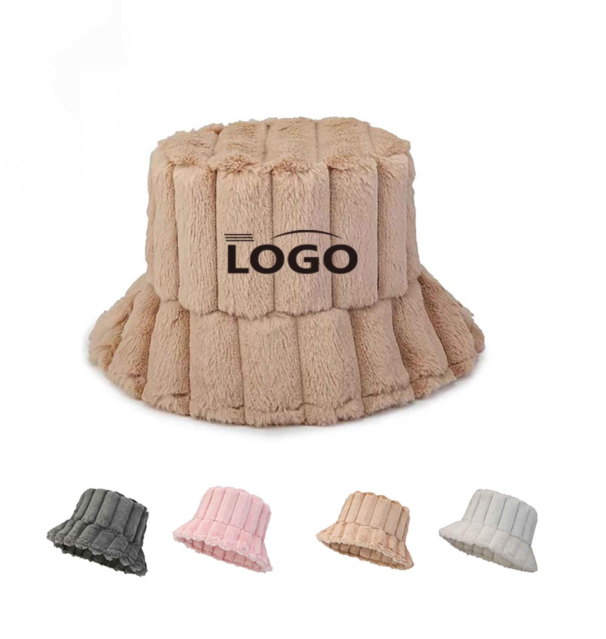 Warm Plush Bucket Hat for Cold Seasons 4