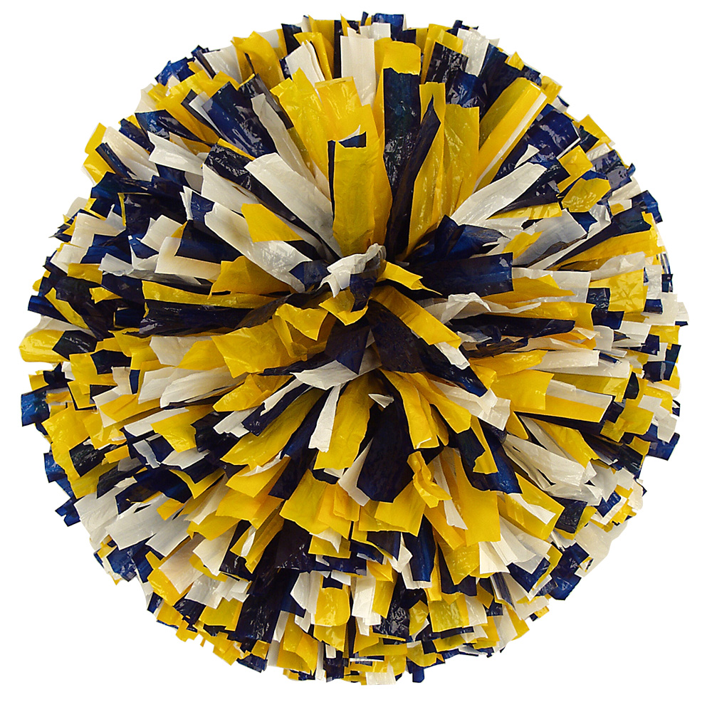 Custom Wet-Look Show Pom - Two or Three Colors Mixed 60