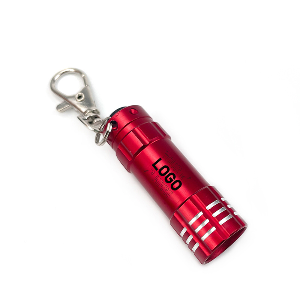 Mini flashlight with keychain 4