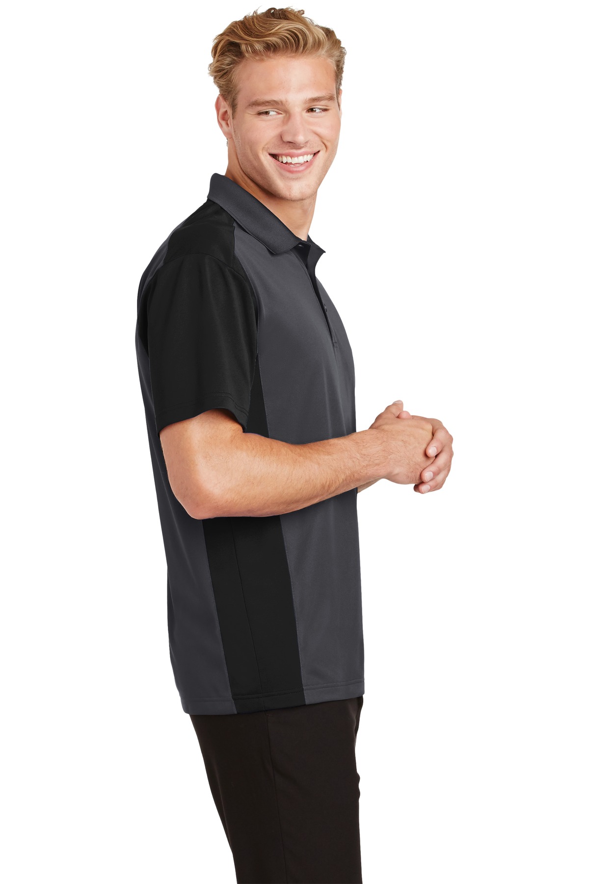 Colorblock Micropique Sport-Wick Polo