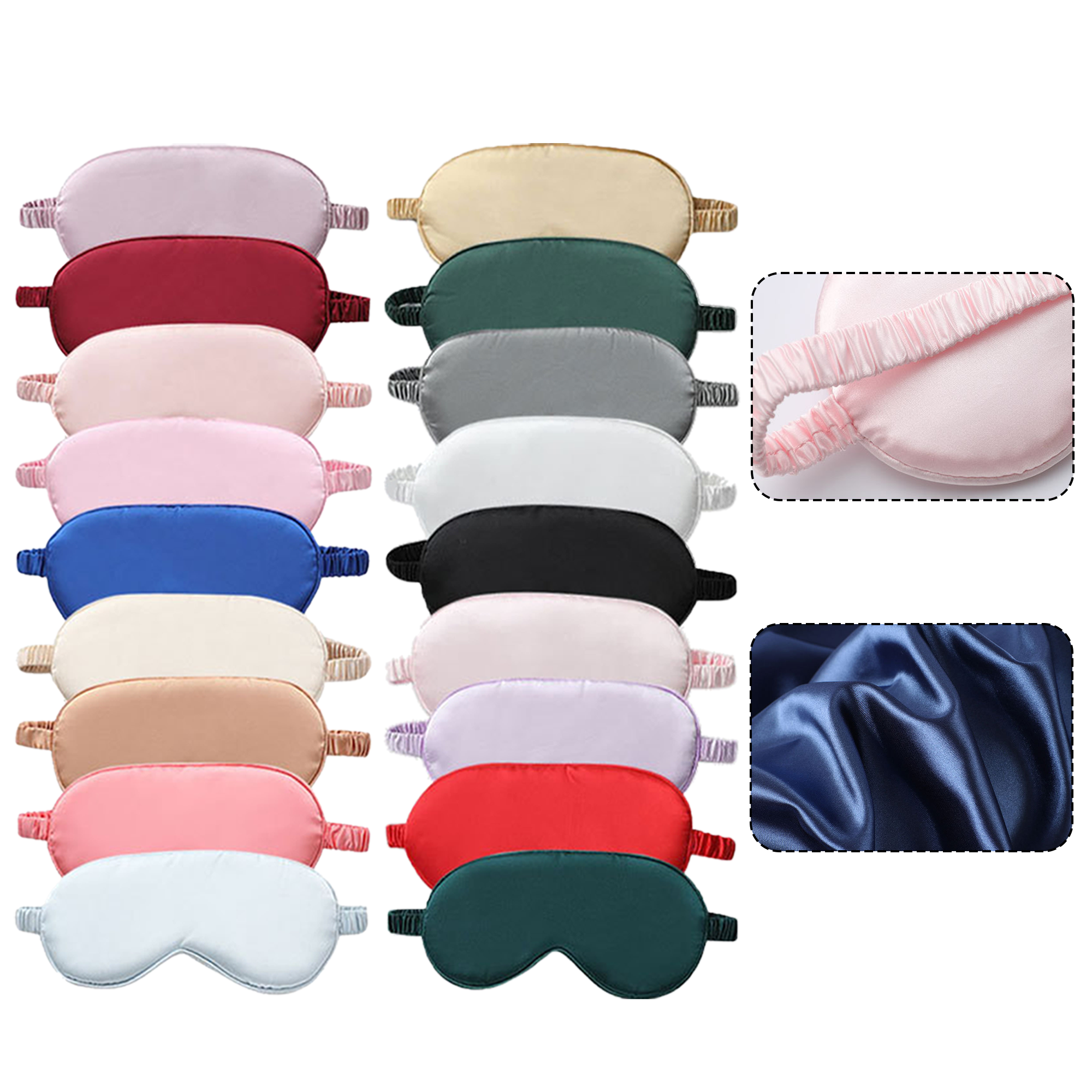 Satin Sleep Mask Eye Cover 2