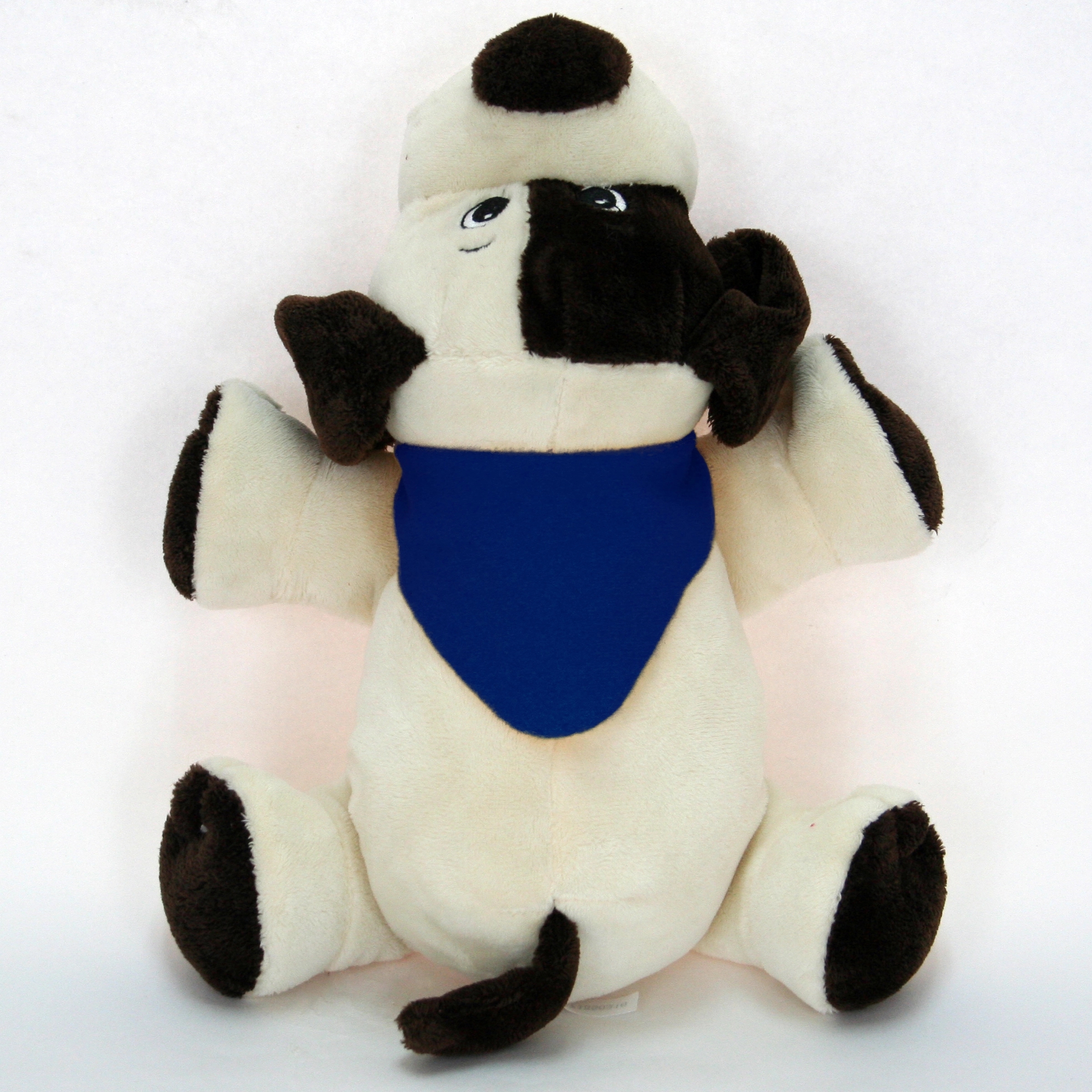 9" Laying Down Dog - Beige 8