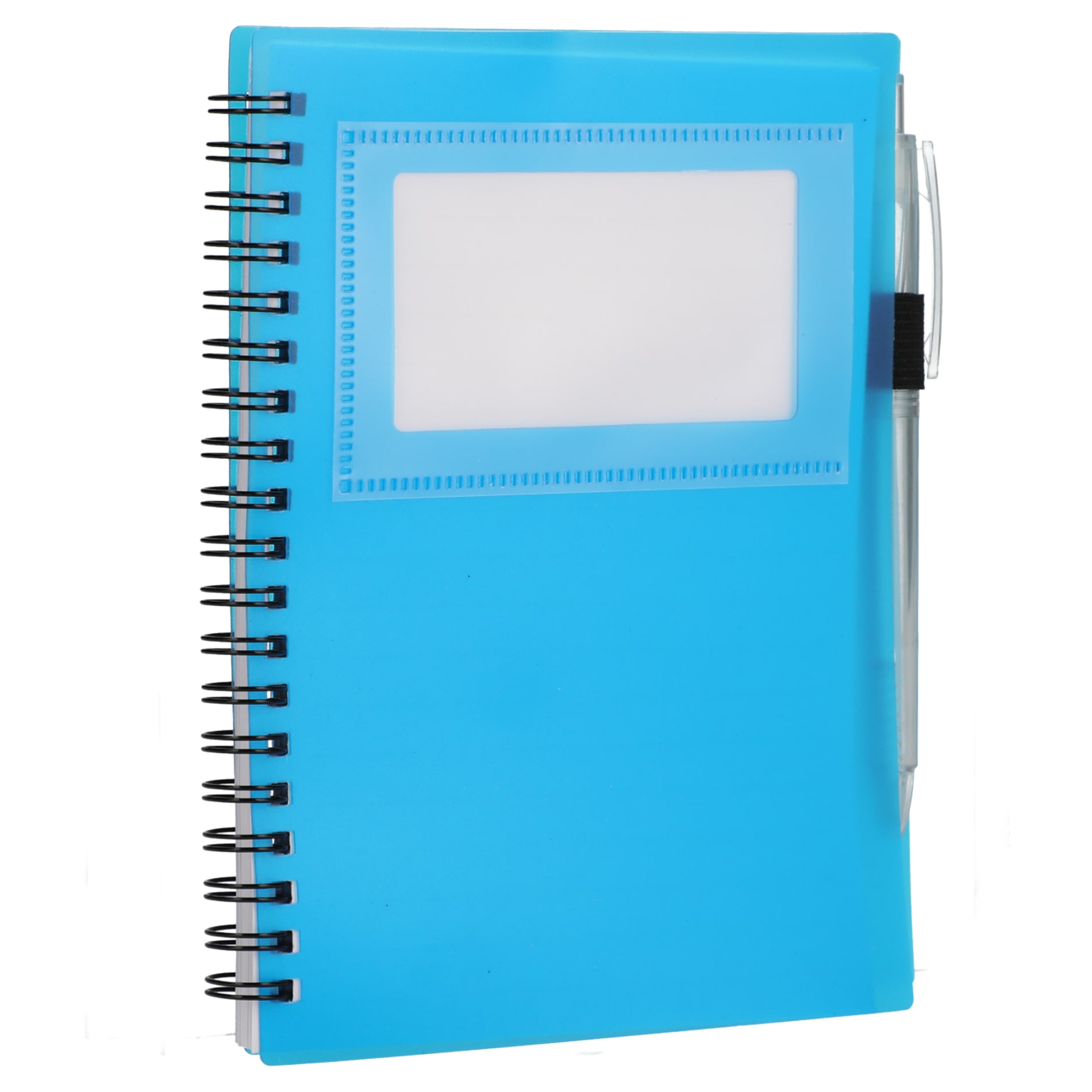 5" x 7" FSC Recycled Star Spiral Notebook with Pe