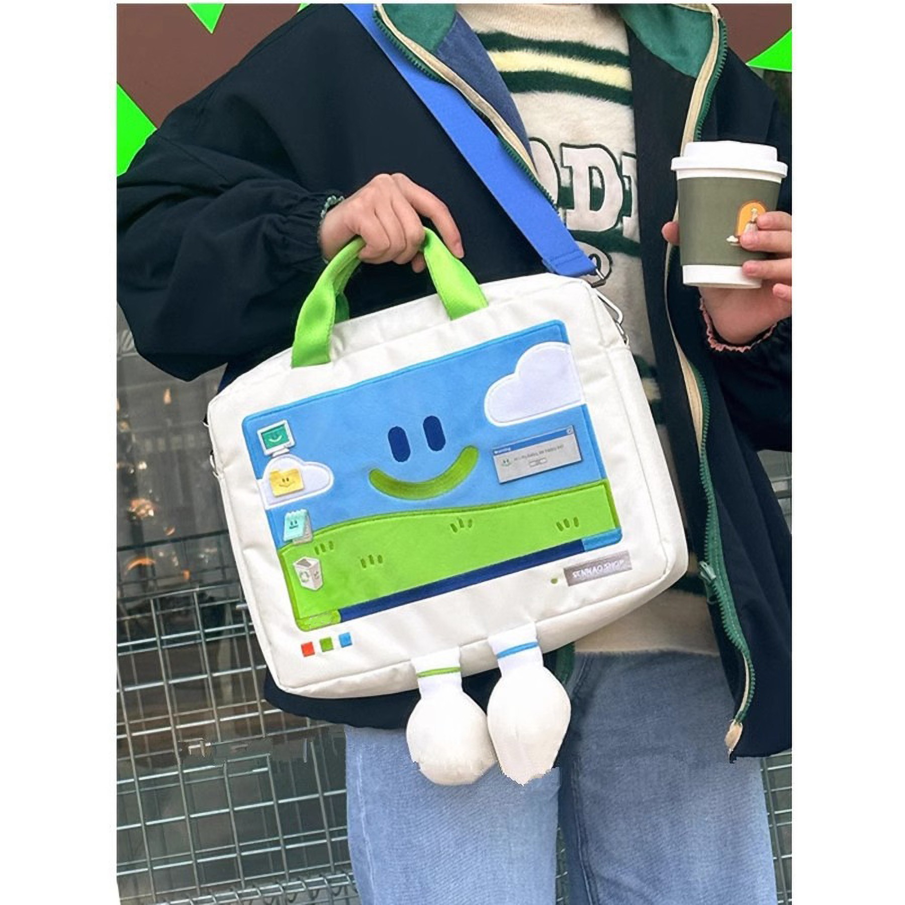 Cute Computer Bag, 15.6-Inch Laptop Computer 2