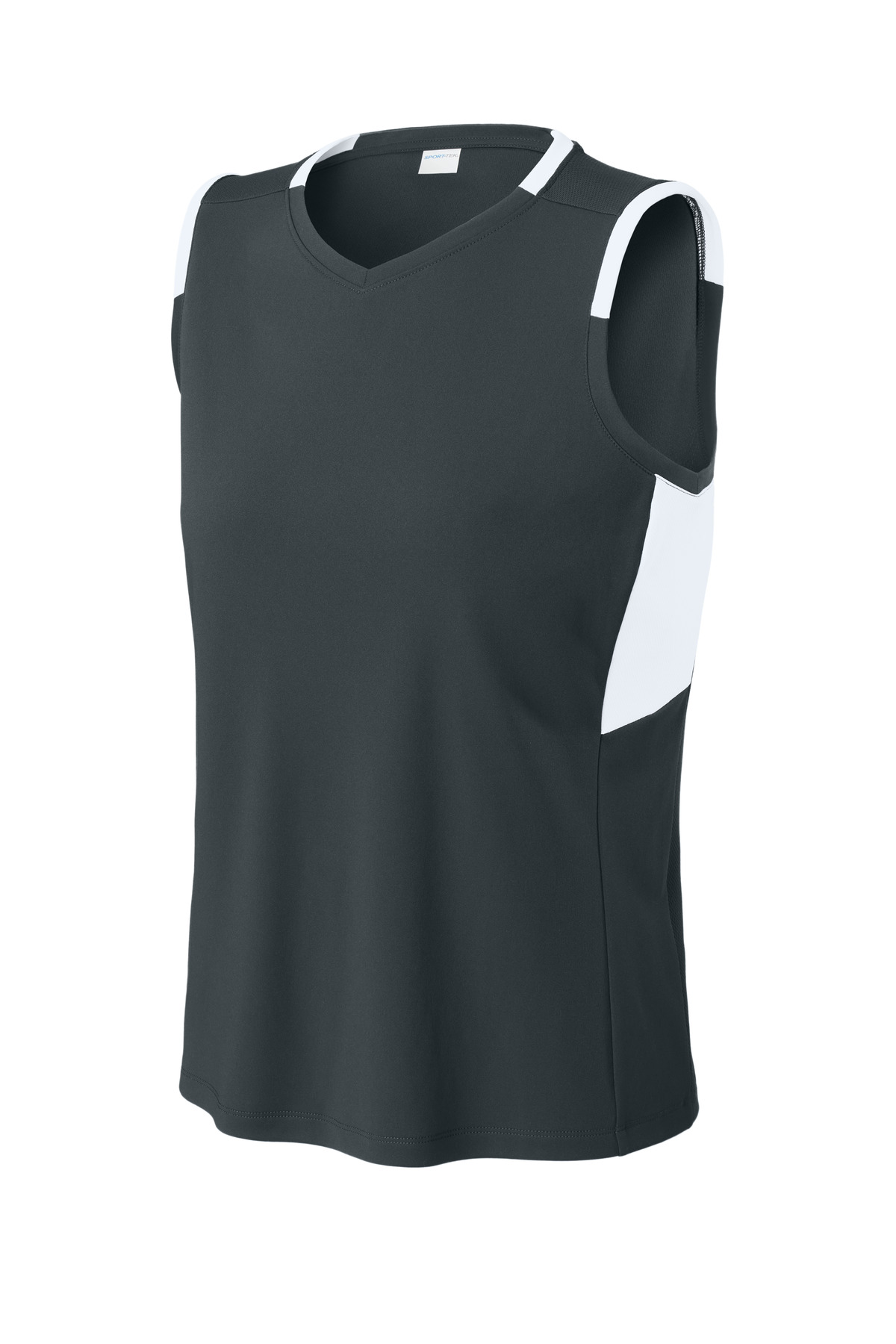 Sport-Tek Women's Club Sleeveless V-Neck LST441 31