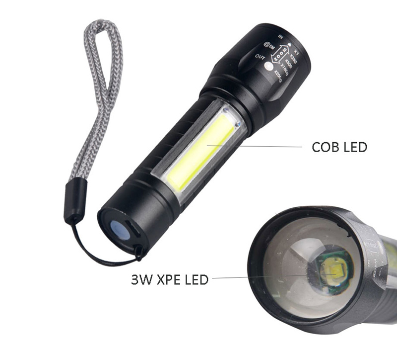 Mini Rechargeable LED Flashlight 7