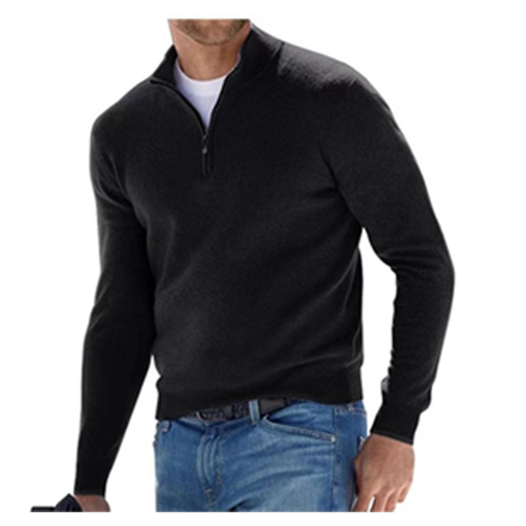 Long Sleeve Quarter Zip Fleece Sweatshirt, custom hoodie or sweatshirt with logo imprint 2