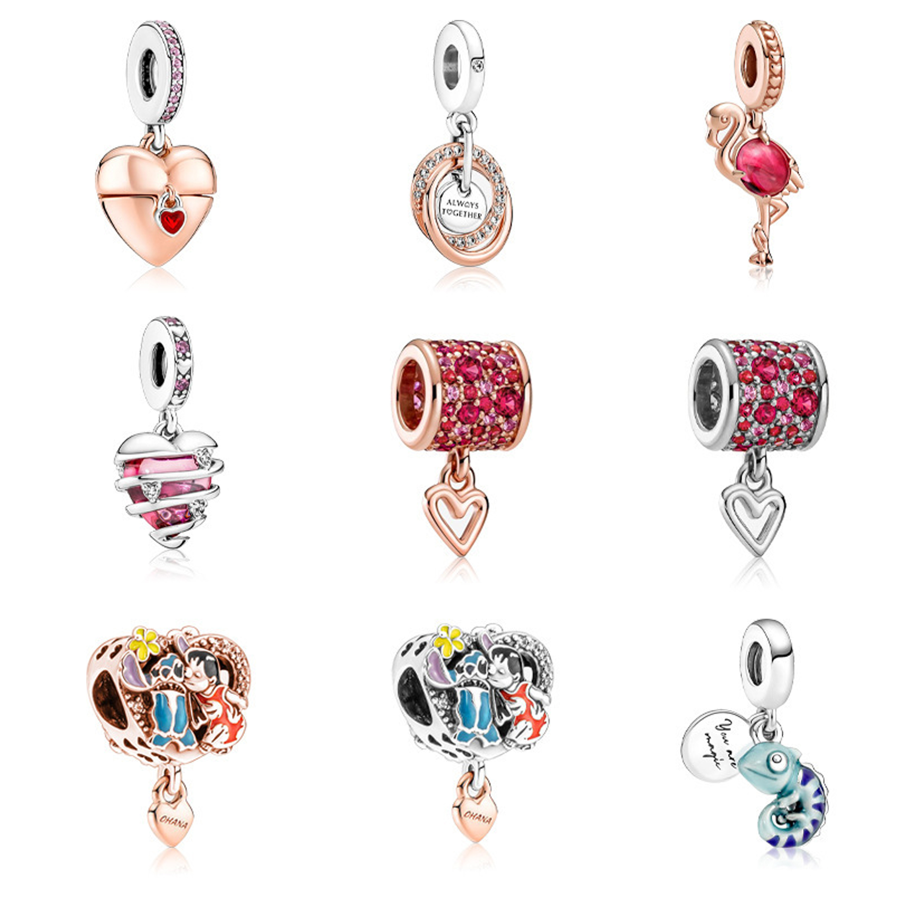Color Changing Chameleon Dangle Charm