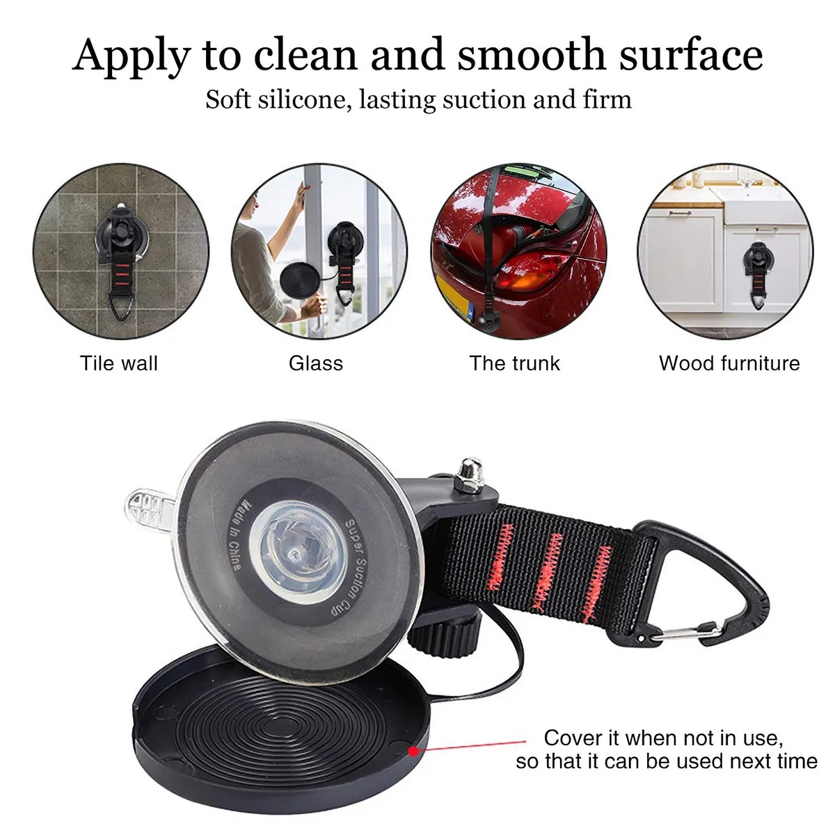 Suction Cup Hooks Heavy Duty Camping Essentials 6