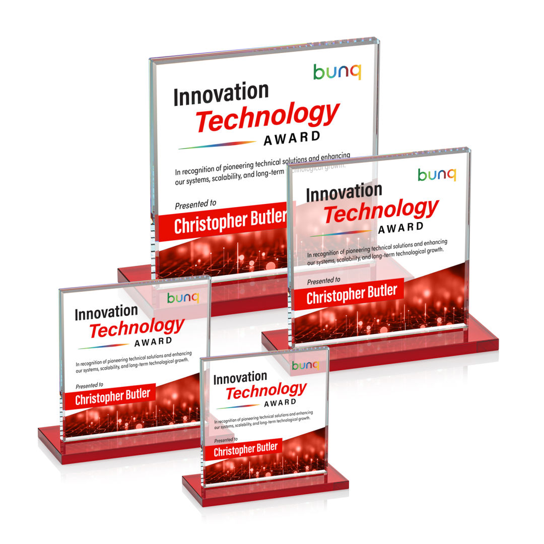 Sahara VividPrint™ Award - Red 2