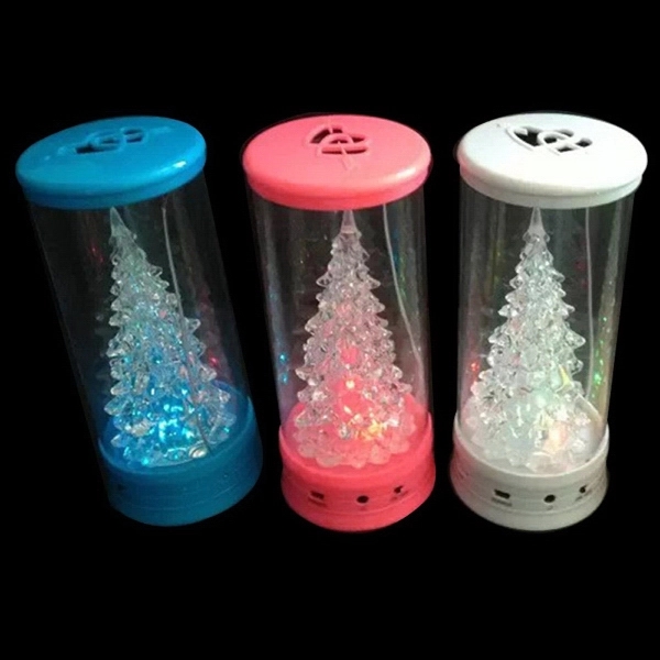Colorful Christmas Tree Mini Speaker Card 1