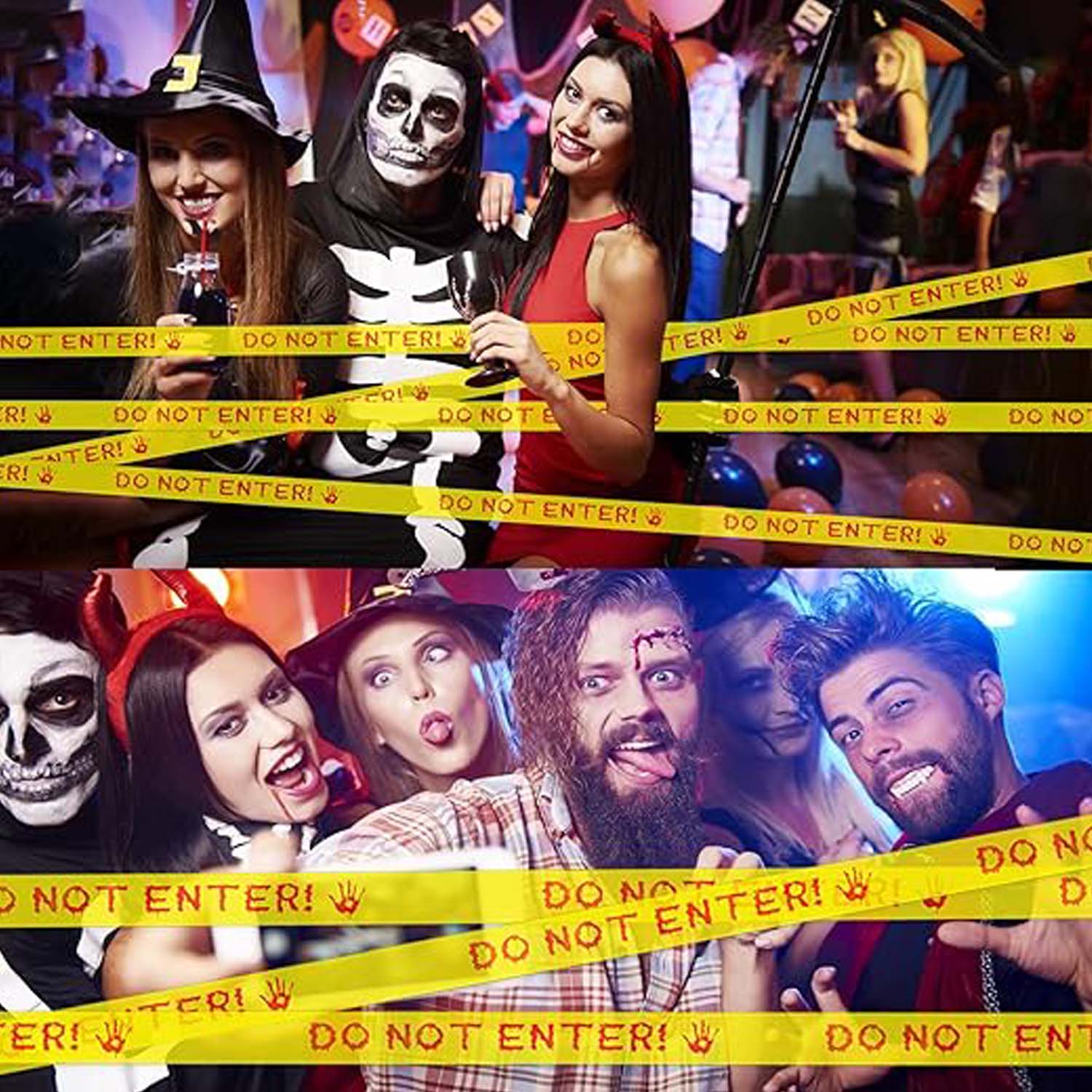 Halloween Decorations Caution Tape 5