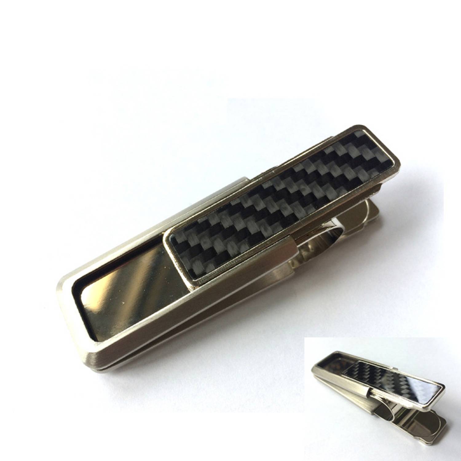 Retractable Stainless Steel Money Clip 3