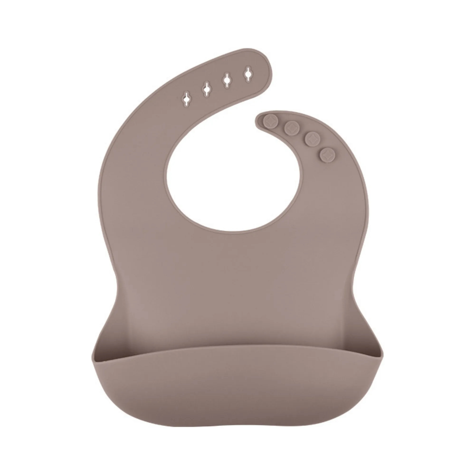Durable Adjustable Silicone Baby Bibs 4