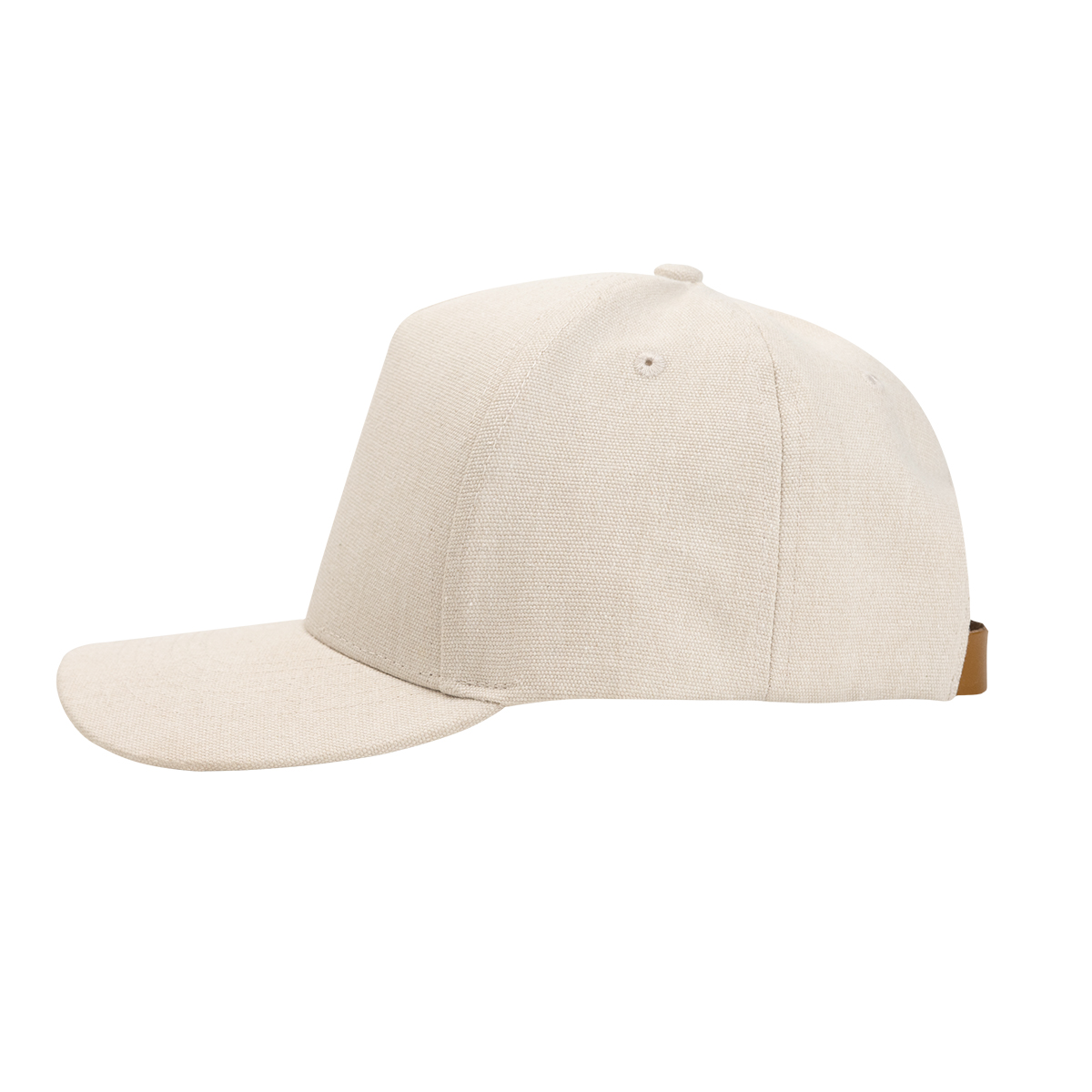 AWARE™ Recycled Cotton Cap with Leatherette Backstrap 19