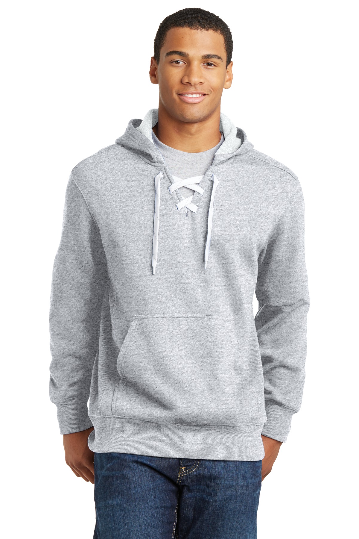 Sport-Tek Lace Up Pullover Hooded Sweatshirt. ST271 42