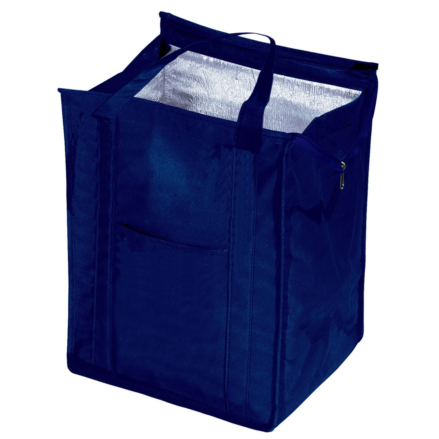 Insulated Polytex Tote W/Zipper 10