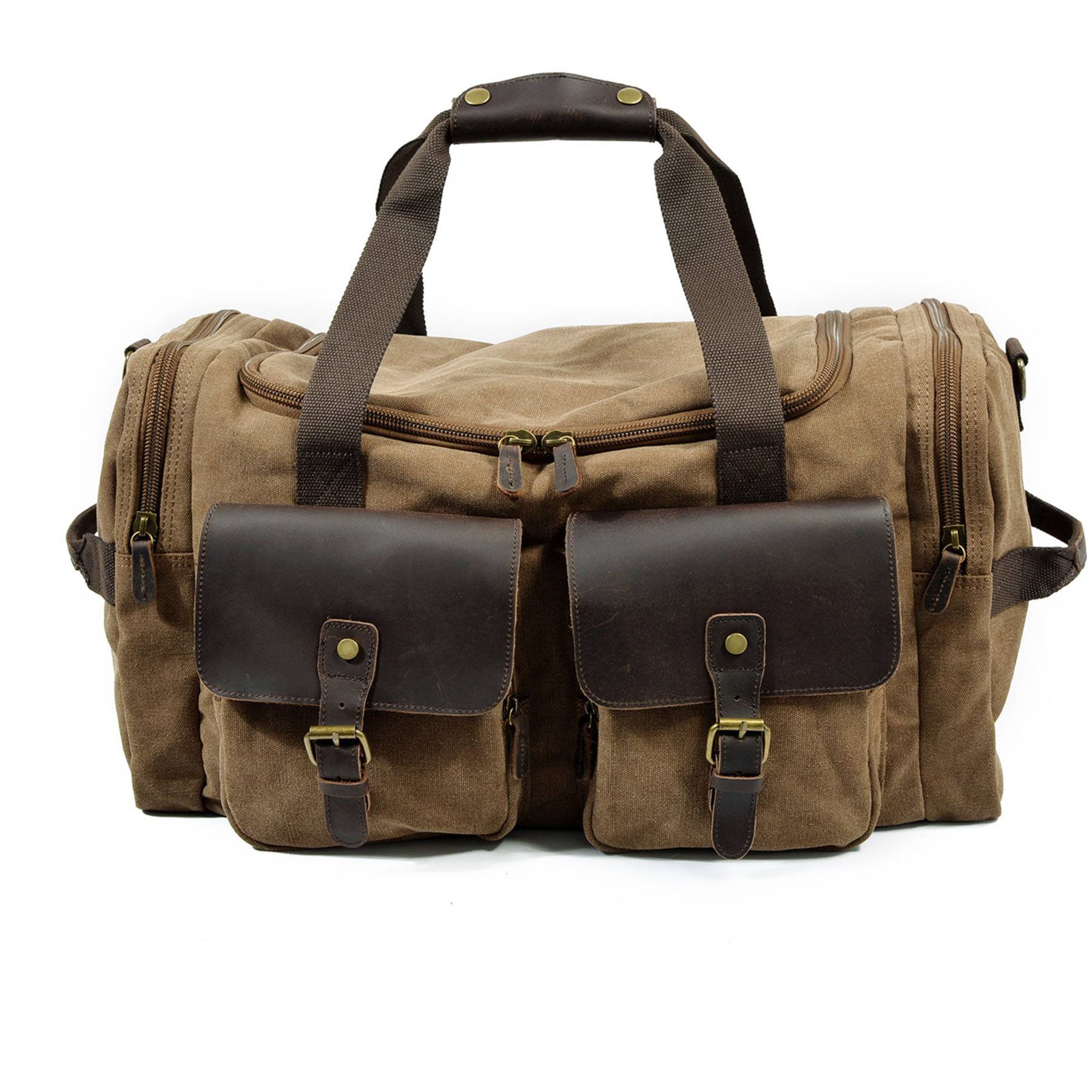 Canvas Large Capacity Men's Duffel Bag 5