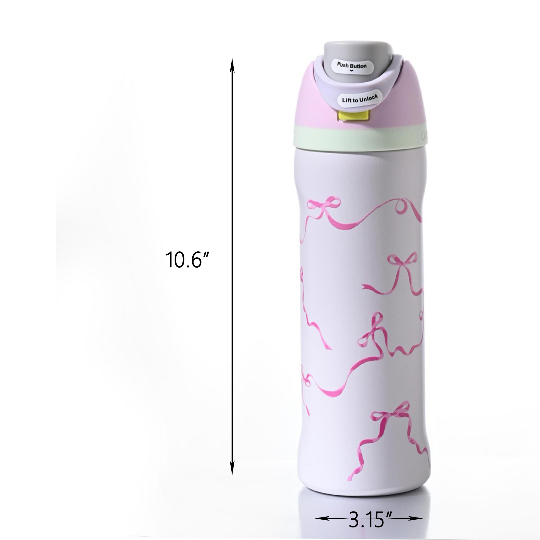Insulated Stainless Steel Sports Straw Bottle 19
