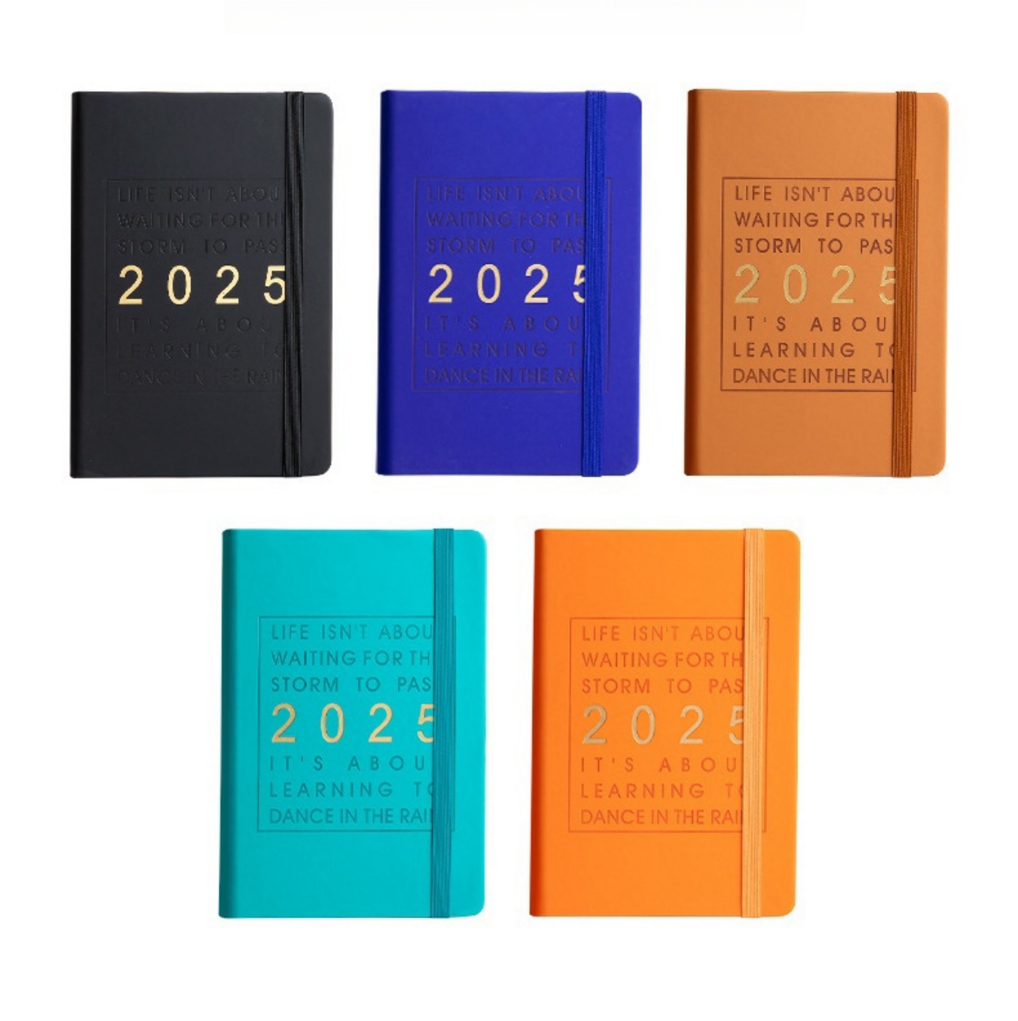 2025 Jan - Dec 5.8" x 8.4" A5 Daily Planner 5