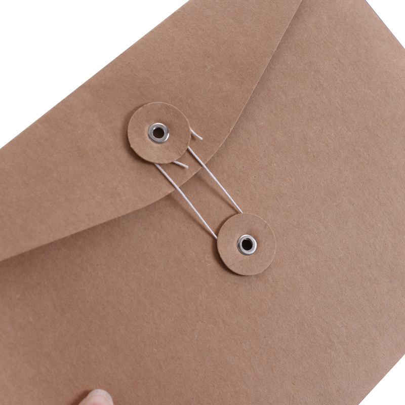 String-Tie Closure A4 Paper Envelope File Holder Organizer 2