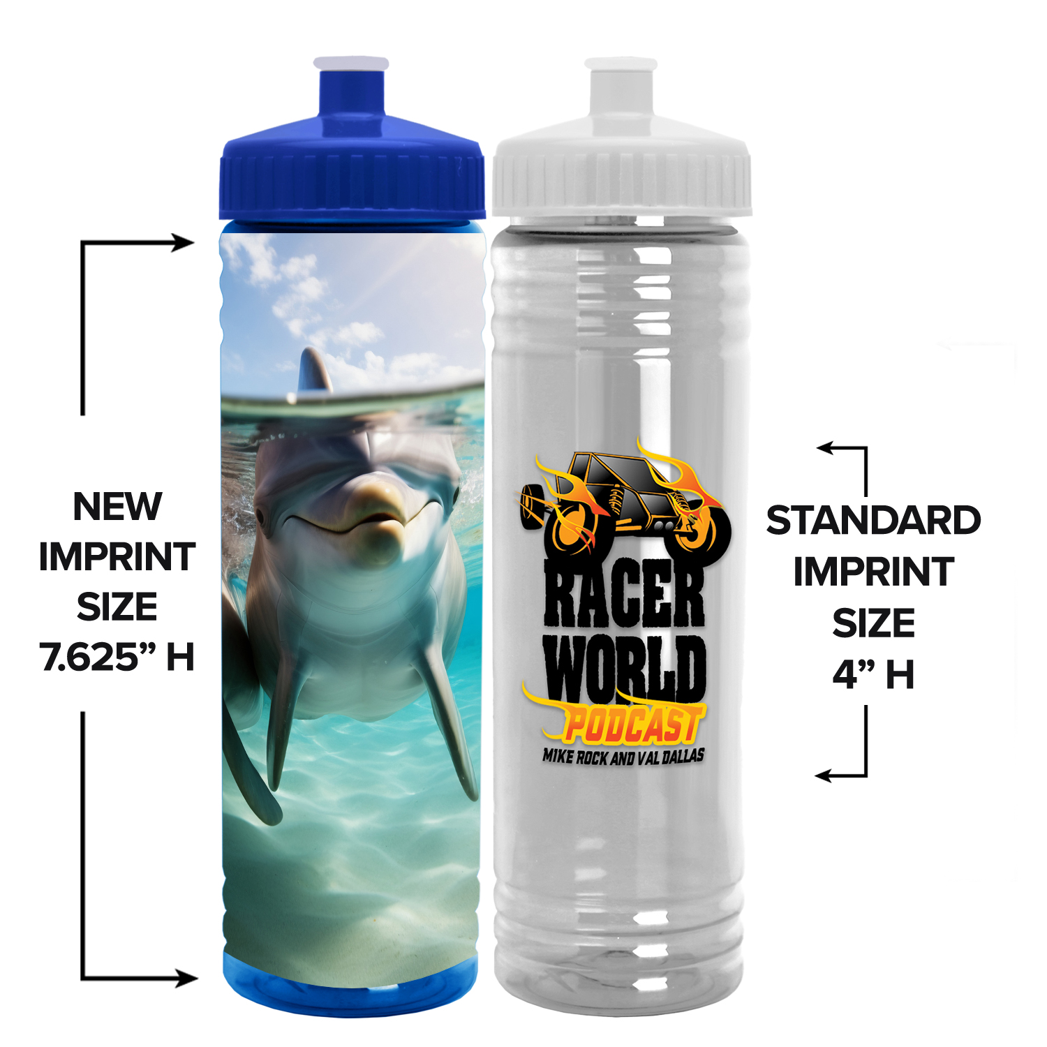 Garyline® Slim Fit Bottle with Push-Pull Lid - 24 oz. 267