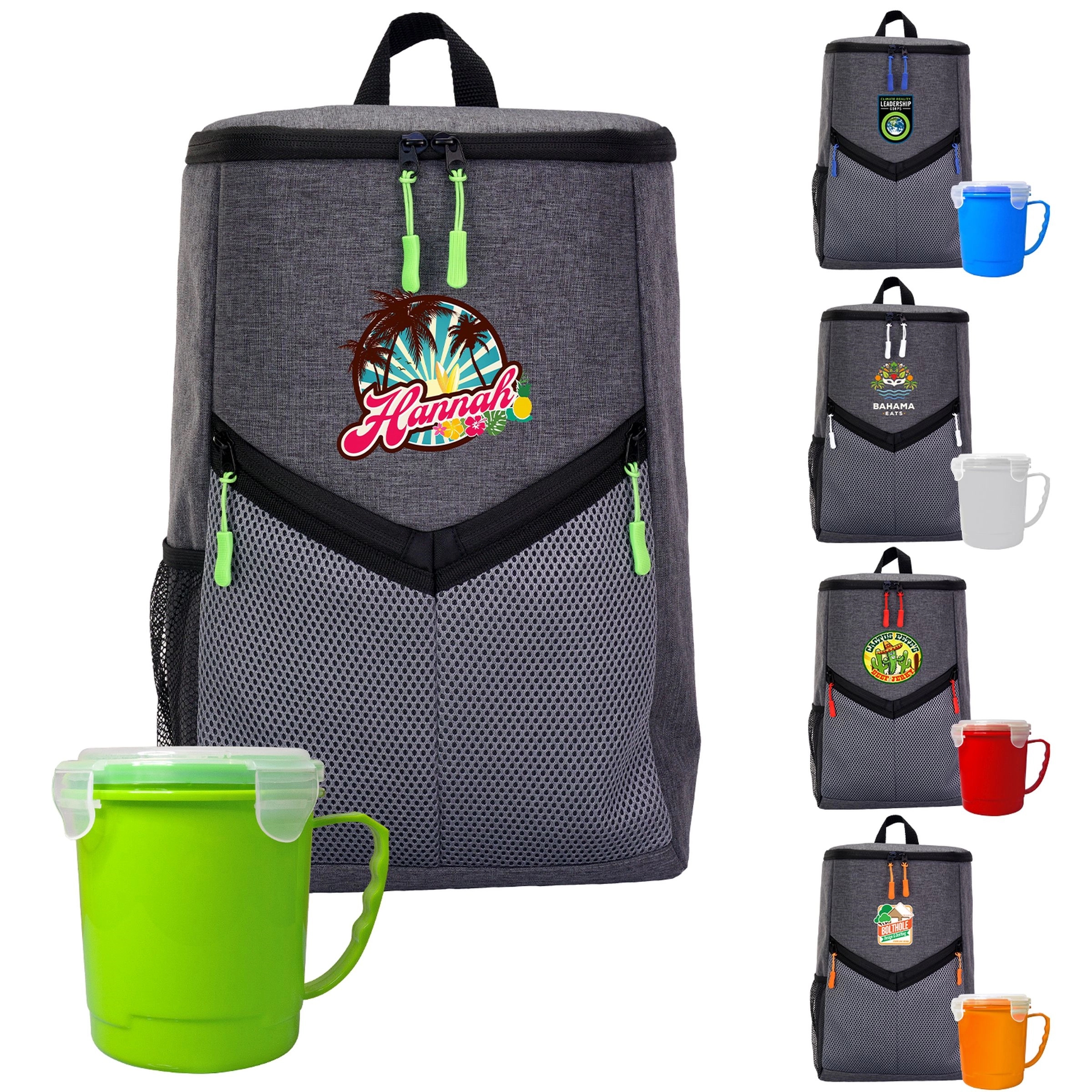 Victory Soup Backpack Cooler Set