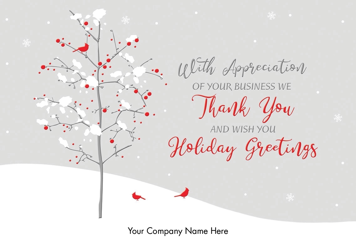 Snow Birds Holiday Cards 2