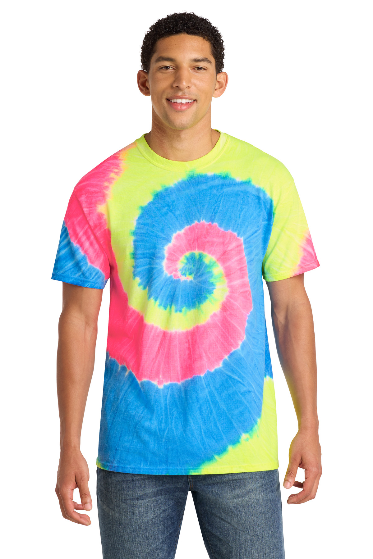 Port & Co Tie-Dye Tee. PC147 13