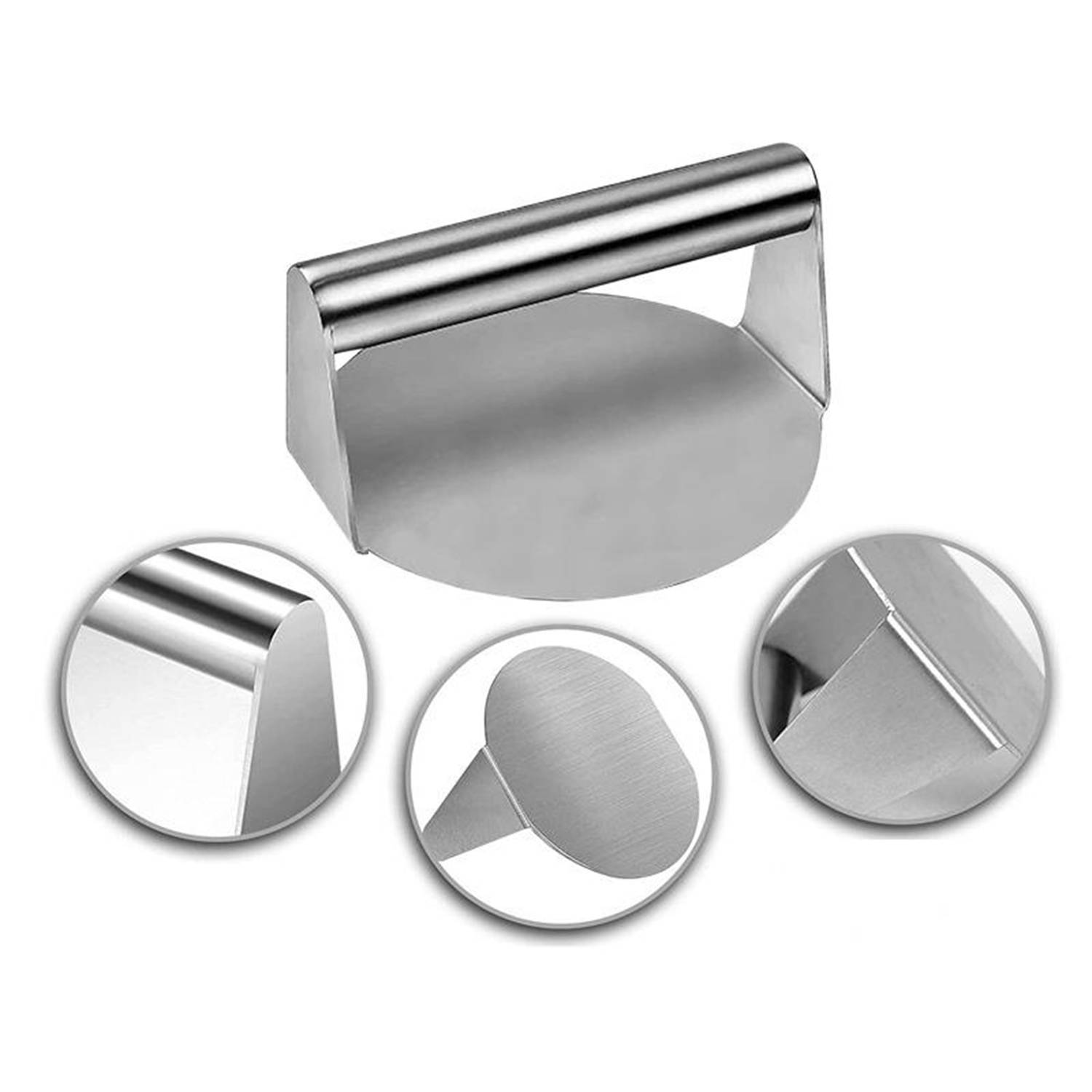 Stainless Steel Burger Press 2